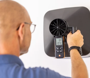 Offre Spéciale Kit Testo 417 - Anémomètre à ailettes avec entonnoirs de mesure - Product Image 3
