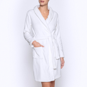 High Quality <strong>Cotton</strong> Terry Velour Waffle <strong>Bathrobe</strong> Hotel <strong>Bathrobe</strong> - Product Image 4