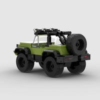 Offre Spéciale – Jouets de Construction Éducatifs en Blocs de Petites Particules Compatibles avec les Véhicules de Course et SUV en Plastique ABS pour Enfants