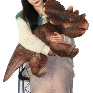 P001 Realistico Del Bambino Dinosauro Burattino di <span class=keywords><strong>Mano</strong></span> con la Voce - Product Image 1
