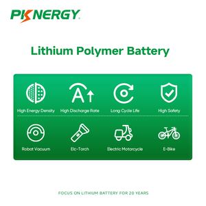 Batería de Polímero de Litio PKNERGY 402025 150mah Lp402025 3.7V para Altavoz, GPS, Medidor de Presión Arterial - Product Image 2