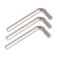 Kunci Allen Bentuk L Baja Karbon Metrik Industri 8-32mm Lapisan Seng Lapisan Nikel Garansi 3 Tahun ODM/OEM