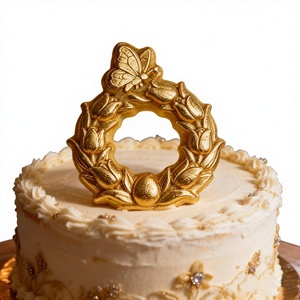 Molde de Silicona para Decoración de Pasteles con Relieve de Tulipanes, Apto para Horno, Modelo YT926003, para Hornear y Decorar Huevos de Pascua - Product Image 1