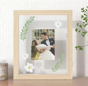 Hot Selling Style Selling Wooden Photo <b>Frames</b> <b>with</b> Double-layer Glass Natural Sample <b>Frames</b> - Product Image 6