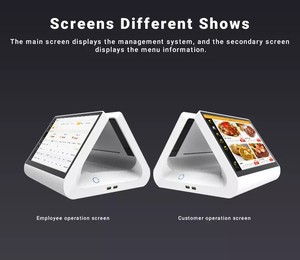 <span class=keywords><strong>Cashcow</strong></span> - Sistema POS Todo en Uno con Pantalla Táctil Android de 11.6 Pulgadas para Pedidos en Restaurantes, Equipo de Caja - Product Image 6