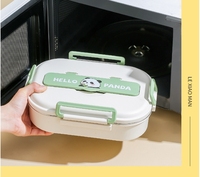 Boîte à lunch Bento, nouvelle boîte isotherme en acier inoxydable, grand récipient alimentaire pour enfants et adultes, boîte à salade en plastique avec bol à soupe