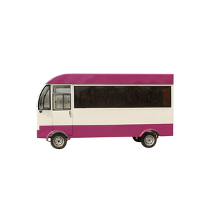 Quiosco de palomitas de maíz de algodón, carrito de comida, furgoneta con gas, color rosa - Product Image 4