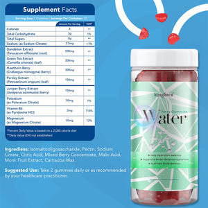 OEM Aide Hydratation Équilibre de l'eau Maintenir l'équilibre des fluides Supplément <span class=keywords><strong>diurétique</strong></span> Rétention d'eau Pissenlit Eau loin Gummies - Product Image 3