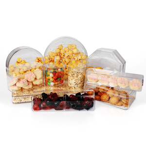 Hard Plastic Biscuit Mousse Cup Tiramisu Dessert Pudding Packaging box