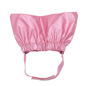 Gorro de ducha para mascotas, para gatos y perros, tamaño pequeño, impermeable, de poliéster, accesorio de baño - Product Image 4