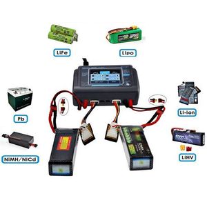Cargador/Descargador de Baterías de Doble Canal con Pantalla Táctil HTRC T240 DUO AC 150W DC 240W 10A Original - Product Image 4