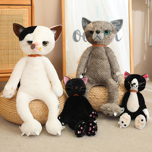 Gato de peluche único Ragdoll Siamés Birman británico gato de Pelo Corto Americano exótico de pelo corto <span class=keywords><strong>persa</strong></span> muñeco de peluche para niños - Product Image 4