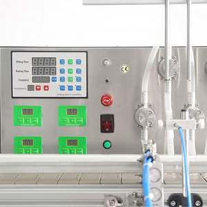 Machines de remplissage automatiques à 4 têtes pour sauce chili, pâte, shampoing, savon, bouteilles en plastique, jus d'orange, miel, parfum - Product Image 6