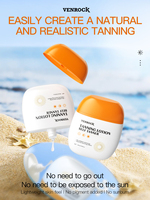 Lotion autobronzante naturelle OEM personnalisée 300 ml, bronzage sans soleil longue durée, sans traces, imperméable, hydratante, fraîche pour le corps, adultes