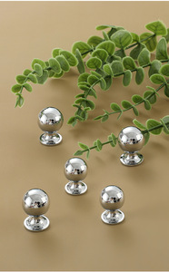 Circular Modern Simple Single Hole Drawer Handle General French Light Luxury for Kitchen Cabinets & Closets General Application - Product Image 2