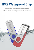 Clé USB 3.0 8 Go 32 Go 64 Go 128 Go Boîtier Métal et Plastique Stockage Haute Vitesse Gravure Logo Personnalisé Vente Directe Usine