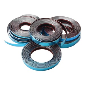 Xe cửa cạnh bảo vệ cho cửa sổ Bumper trang trí xe chrome <span class=keywords><strong>trim</strong></span> linh hoạt PVC trang trí <span class=keywords><strong>TRIM</strong></span> - Product Image 1