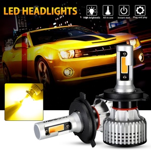 Novsight A500-N12Y 3000k luce gialla ad alta basso fascio 72w 10000lumen <span class=keywords><strong>h7</strong></span> h4 h11 ha condotto la luce di chip cob auto lampadina auto del <span class=keywords><strong>led</strong></span> del faro - Product Image 6