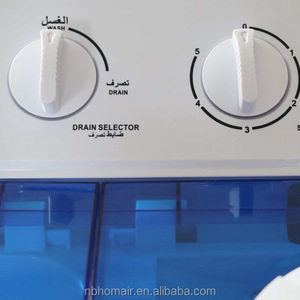 Portable 10KG <b>Top</b>-<b>Load</b> 6.8KG Mini Compact Semi-Automatic Twin Washing Machine Semi-automatic Portable Semi-automatic Port - Product Image 3
