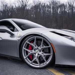 Rines Personalizados Ligeros Hunt 5x108 5x112 5x114.3 de 19 y 20 Pulgadas, Monobloque Forjado para <span class=keywords><strong>Ferrari</strong></span> y Lamborghini - Product Image 1