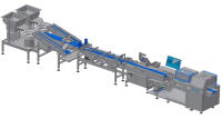 Emballage horizontal personnalisable RHBB600, emballage automatique pour biscuits et produits de boulangerie multiples