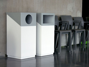 Bán Buôn Thùng Rác Kim Loại Thùng Rác Ngoài Trời Bằng Kim Loại Thùng Rác Tùy Chỉnh Hình Chữ Nhật Trong Vườn Nhà Sản Xuất - Product Image 4