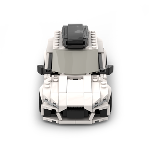 MOC M03047H SUV City Car Racer Classic off-road Building <b>Blocks</b> Brick Racing Super Technique Creative Garage DIY Set - Product Image 5