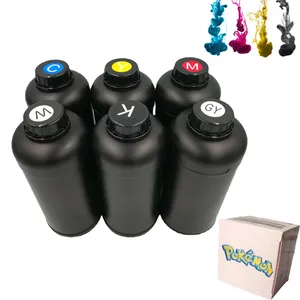 YiLee Premium Textile Refill AB UV Dtf Film UV Dtf Ink para Epsn I3200 Dx5 Dx7 TX800 XP600 UV Dtf Printer - Product Image 4