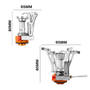 Réchaud de <span class=keywords><strong>camping</strong></span> miniature HOMFUL pour cuisson au <span class=keywords><strong>gaz</strong></span>, portable, pour pique-nique et randonnée - Product Image 5