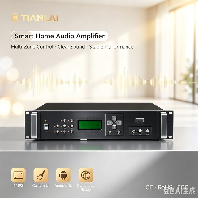 MP-238 Rack-mounted Smart Audio Amplifier Selling Points