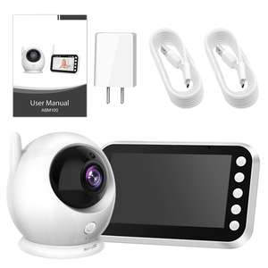 Âm Nhạc 720P Bé Camera Với IR Night Vision Thông Minh Thiết Bị Gia Đình 4.3Inch Màn Hình Không Dây Bé Monitor Camera - Product Image 6