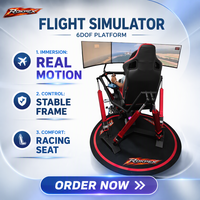 Simulateur de vol d'avion UFO à 360 degrés, jeu d'aventure et d'exploration, réalité virtuelle 720, installations de divertissement