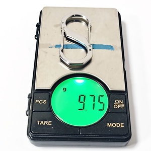 Mosquetón de acero inoxidable 304 duradero a prueba de herrumbre, resorte de doble cabeza en forma de S, hebilla rápida, llavero de bolsa de 8 formas para exteriores - Product Image 4