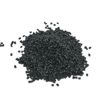 Granulés de nylon PA6 PA66 recyclé noir GF30 pour pièces moulées par injection, matières premières plastiques, nylon 6