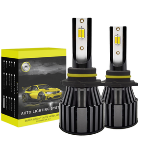 UG2 ไฟหน้า LED กำลังสูงรุ่นใหม่ 3 สีสลับได้ 60W 8000LM เหมาะกับ H1 H4 H7 H11 H13 9006 6000K - Product Image 1