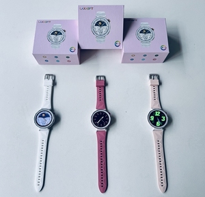 Para relojes de niña de lujo DT5 Mini Pantalla de 1,27 pulgadas soporte de ciclo fisiológico femenino pago NFC ritmo cardíaco paso reloj inteligente mujeres - Product Image 2