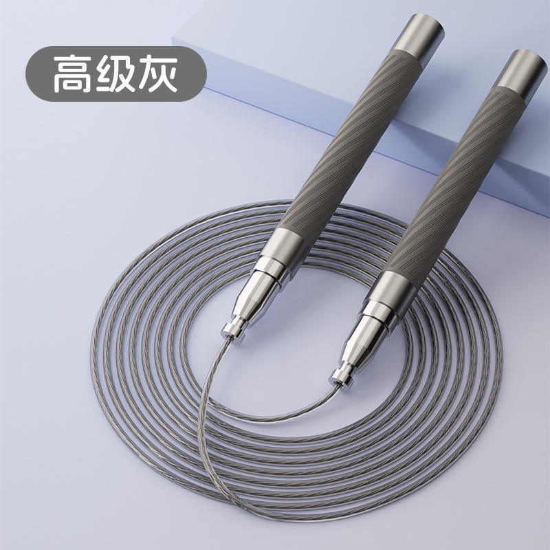 Gris Premium [Poignée en silicone à 4 roulements] avec sac de rangement gratuit