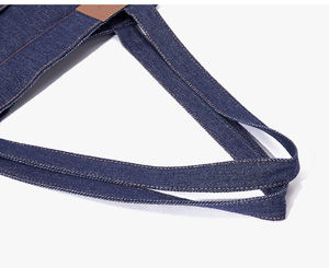 New Design Denim <b>Canvas</b> Tote <b>Bag</b> <b>Large</b> Capacity Single Shoulder <b>Bag</b> for Commuting Fashion Shopping <b>Bag</b> - Product Image 4