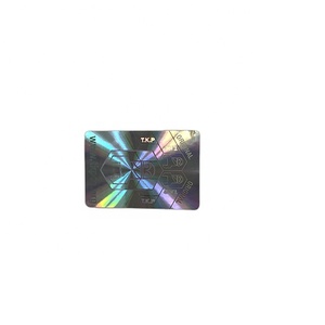 Autocollant adhésif d'hologramme de sécurité autocollant de feuille holographique 3d - Product Image 1