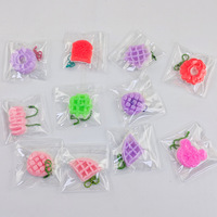 36 Breloques Squishy en forme de Ravioli, Jouets Alimentaires Simulés, Anti-Stress, Porte-clés, Qualité Premium, Vente en Gros, Personnalisable