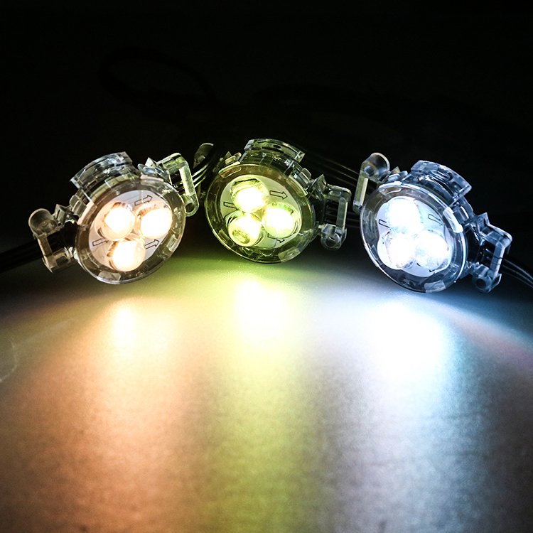 DC12V WS2811 30mm RGBW Waterproof Addressable Smart Pixel Light - Shiji Lighting SJ-IC30-2904