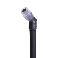 Bouteille d'eau souple portable sans BPA, légère et étanche avec paille, poche à eau personnalisable avec logo imprimé, accessoire de sport