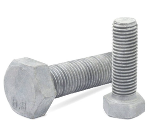 Vis hexagonale de haute performance DIN5782 en acier inoxydable avec finition zinguée pour la construction - Product Image 4