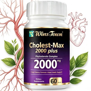 WinsTown Cholest Max <span class=keywords><strong>2000</strong></span> Plus, Complejo de Fitosteroles, Esteroides Vegetales Naturales para la Salud Cardiovascular - Product Image 6