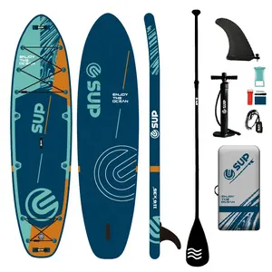 ESUP 11ft 6in All-Round Unisexe Ultra Large Standup Paddle Board Gonflable ISUP SAP Board pour les Familles