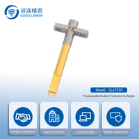 Sonde RF haute fréquence GSG, pas de 1,0 mm, 8 GHz, pointe de sonde de test pour PCB micro-ondes, connecteur coaxial pour mesure RF de précision GL67530