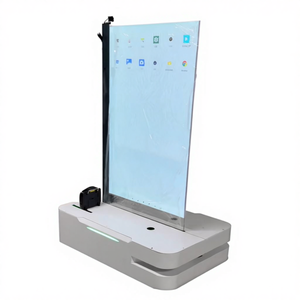 Robot publicitaire avec planification automatique d'itinéraire et navigation, machine humaine numérique avec écran d'affichage transparent <span class=keywords><strong>LED</strong></span> - Product Image 1