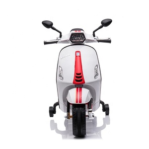 Motocicleta <span class=keywords><strong>Vespa</strong></span> Eléctrica con Licencia Oficial, Juguete para Niños, Auto Recargable para Niños de 10 Años - Product Image 2