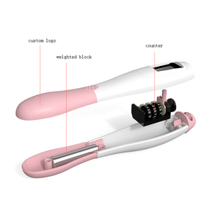 <span class=keywords><strong>Corde</strong></span> <span class=keywords><strong>à</strong></span> <span class=keywords><strong>sauter</strong></span> professionnelle ajustable avec compteur, exercice sportif - Product Image 2
