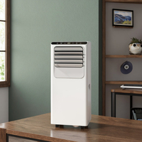 Climatisation électrique compacte et portable 12000 BTU, corps plus petit, classe d'efficacité énergétique, deux vitesses de ventilateur, contrôlée par application WiFi